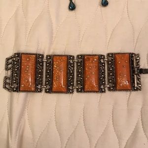 Vintage gold tone bracelet